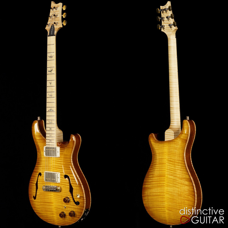 Paul Reed Smith Archtop Hollowbody II Artist Package Livingston Lemondrop